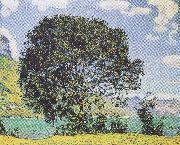 Ferdinand Hodler Baum am Brienzersee vom Bodeli aus USA oil painting artist